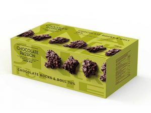 Chocolate Rocks & Roll negro 70%