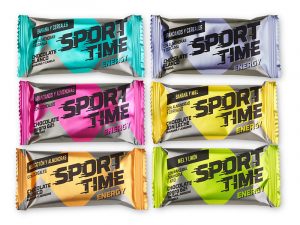 Surtido de barritas energéticas