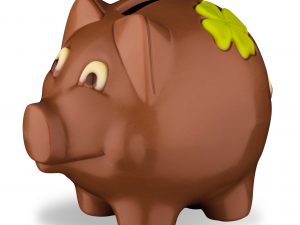 Cerdito Hucha Trébol